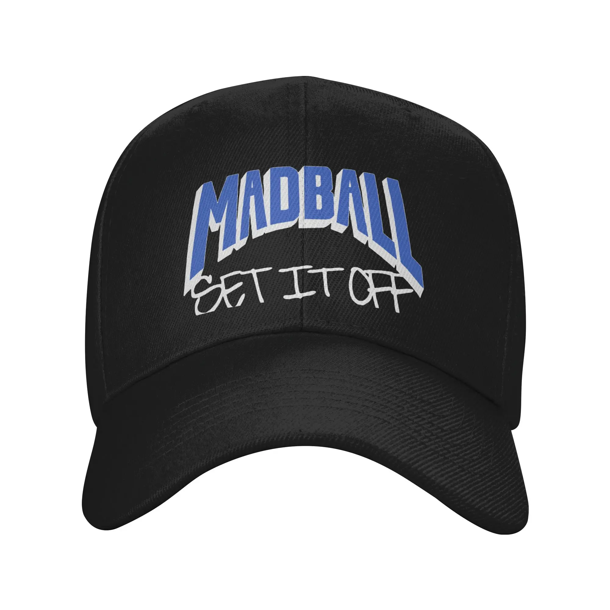 

Модная бейсбольная кепка Madball Set It Off с изогнутым козырьком, мужская шляпа с защитой от ультрафиолета