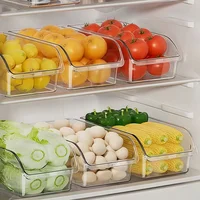 Large-Capacity Transparent Refrigerator Storage Box, Space-Saving Kitchen Food Cabinet Organizer, Easy-Pull Out Design - Image 3