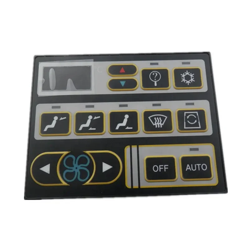 

Construction vehicle air conditioner control panel switch 14631179 for Lingong excavator for 140 210 240 290 360 460B