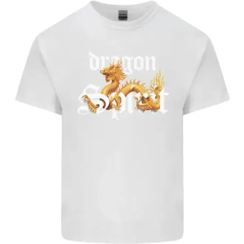 

Dragon Spirit Fantasy Mens Cotton T-Shirt Tee Top