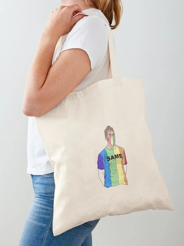 Sebastian Vettel- Same Love Tote Bag female bag Woman shopper bag supermarket folding Canvas Tote