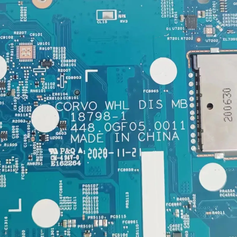 

Mainboard For HP X360 15-DQ 18798-1 Laptop Motherboard With I5-8th/I3 I5 I7-10th Gen CPU 100% Full Tested Working Well