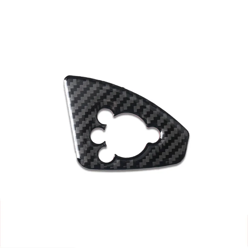 Carbon Fiber Car Interior Door Lock Button Cover Trim For Audi TT 8N 8J Mk1 Mk2 Mk3 TTRS 2008-2014