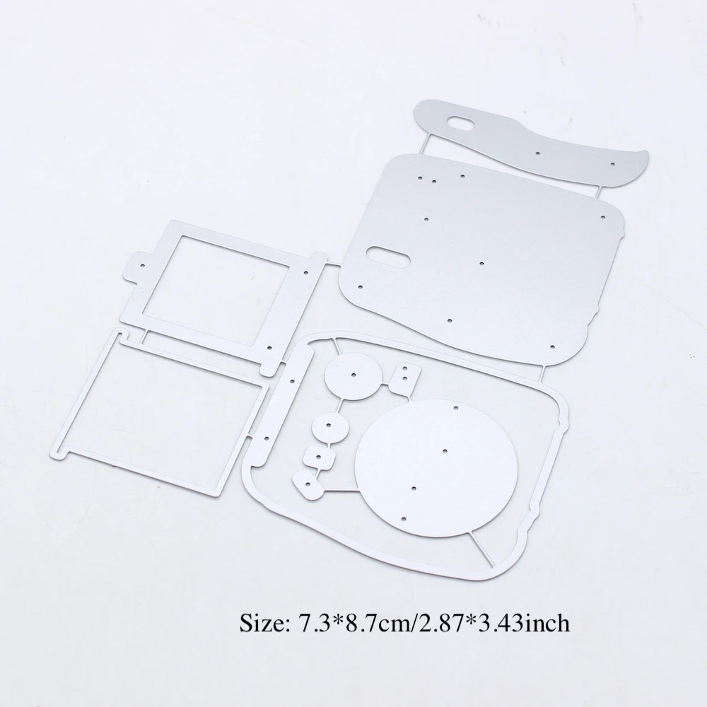 KSCRAFT Cute Interactive Camera Metal Cutting Dies Stencils for DIY Scrapbooking Decorative Embossing DIY Paper Cards