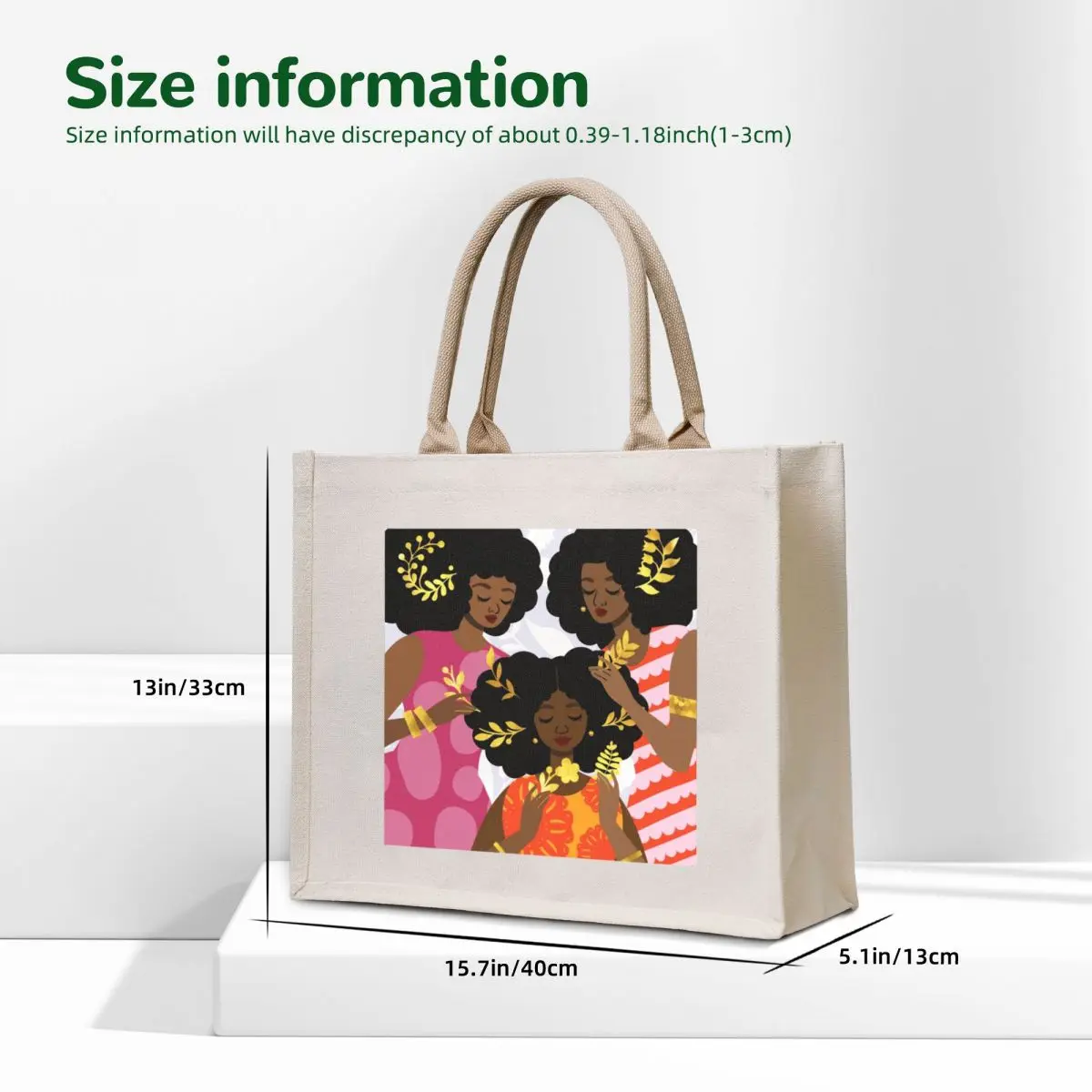 Adornment Tote Bag shopping trolley bag sac pour femme handbag shopping bag logo