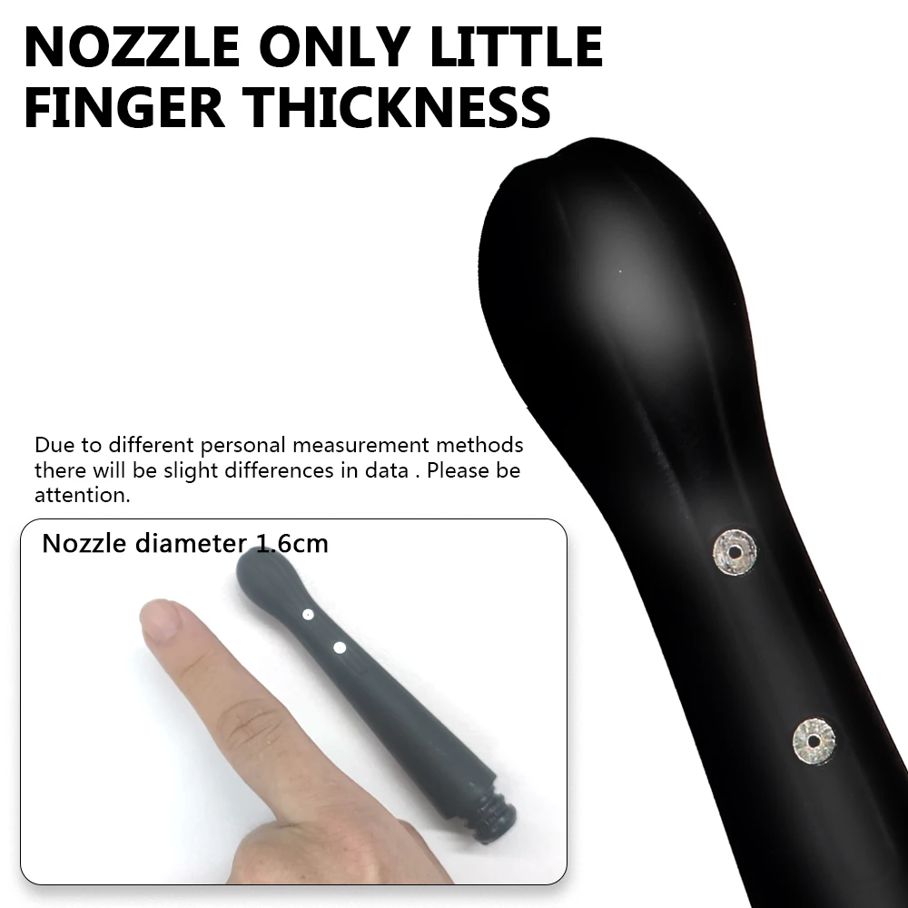 المهبل والشرج نظافة حقنة شرجية تنظيف الحاويات تلميح رئيس فوهة المكونات القولون الري لمبة تصميم الجنس لعب للمرأة/الرجل #6