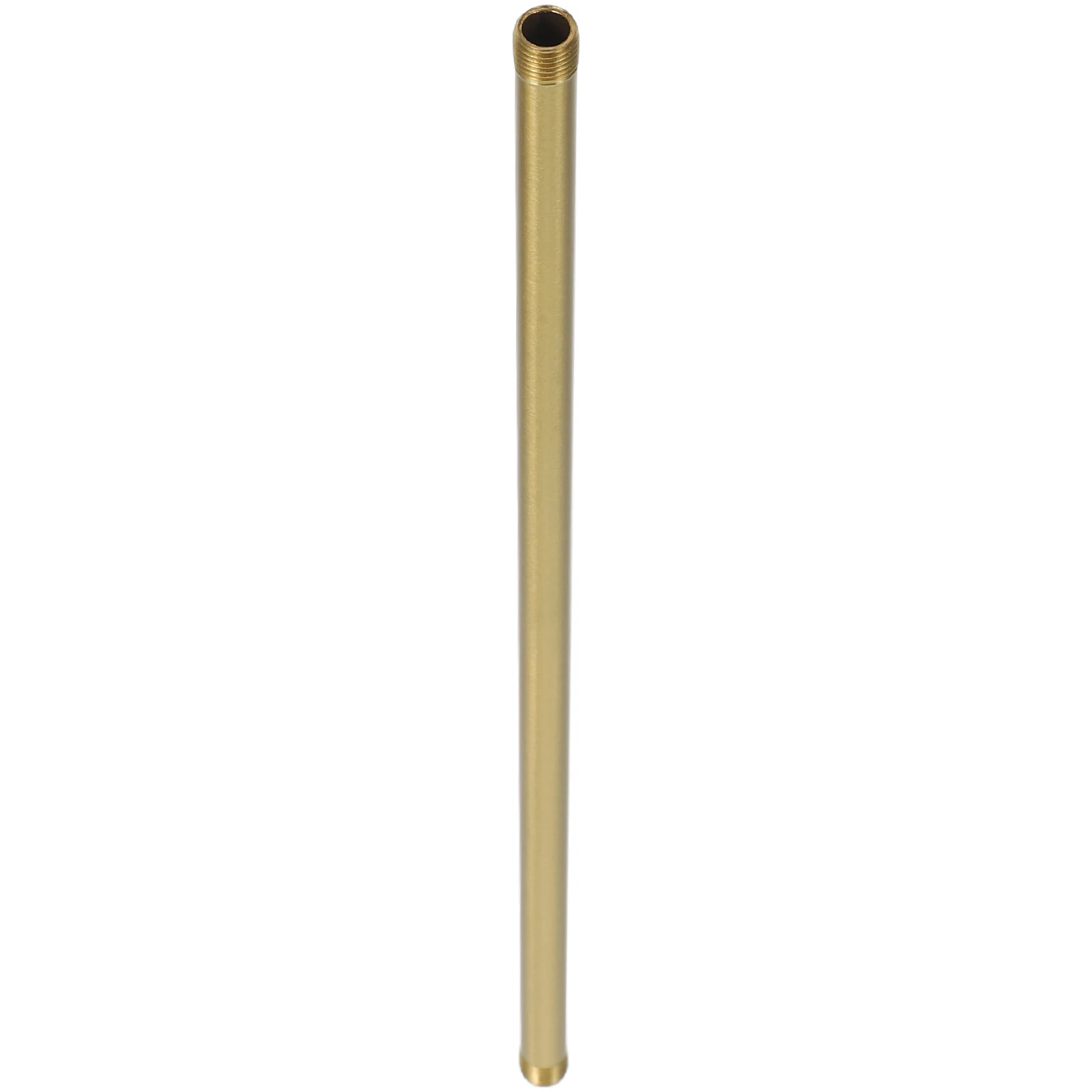 

Polished Brass Nipple Pipe 300Mm M10 Lamp Fixture Rod Durable Connector For Lighting Projects Diy Lamp Making Supplies Hollow