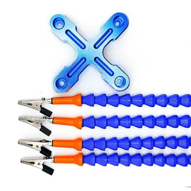 Soldering Third Hand Station With 4 Flexible Arms For Jewelry And Projects Dropship