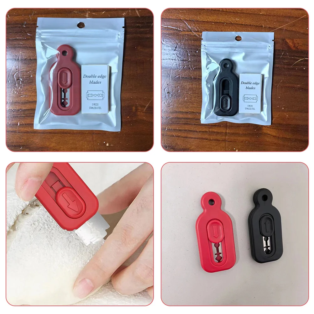 

2pcs Bread Scoring Tool Lame Magnetic Dough Trimmer For Sourdough Baking Kit Kitchen Supplies Bread Shaping Tools