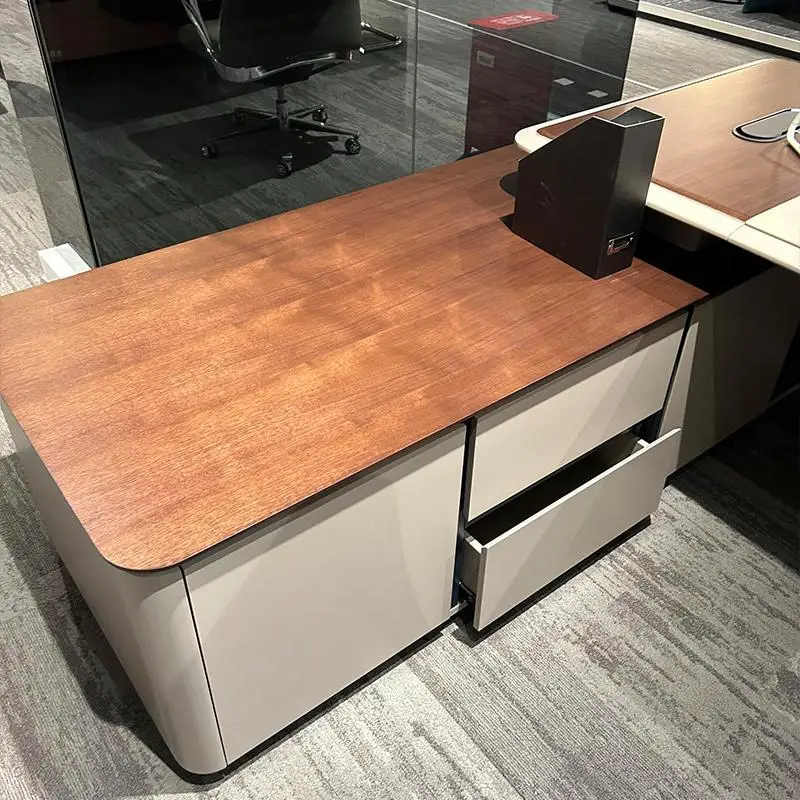 Новый китайский деревянный офисный стол, художественный дизайн, место для хранения секрета, офисный стол для конференций, высокое качество, настольная мебель Mesa Escritorio
