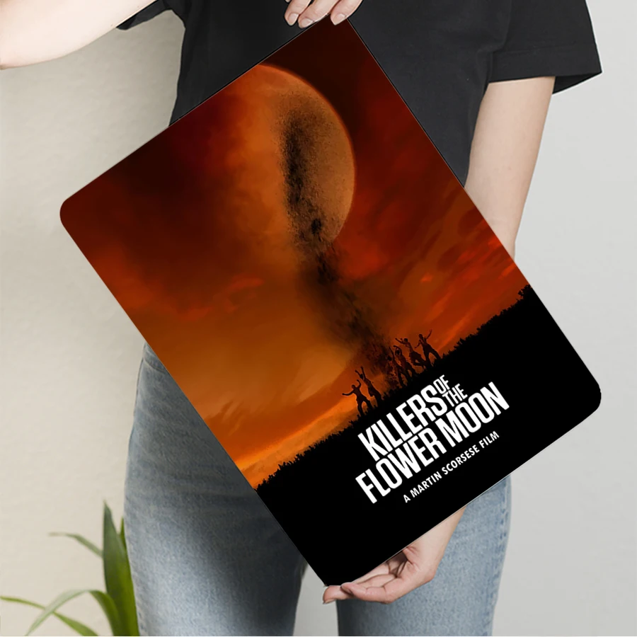 ملصق فيلم Killers of the Flower Moon Martin Scorsese لوحة جدارية معدنية مزخرفة حديدية لغرفة السينما المنزلية #3