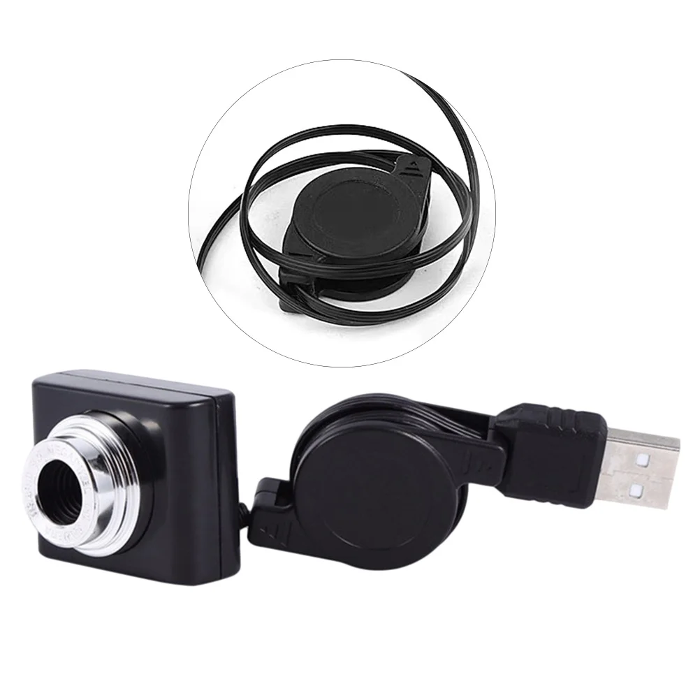 

Usb Webcam 120 Degree Wide Angle Black For Live Streaming Teaching Computer Camera Plug Play Video Surveillance