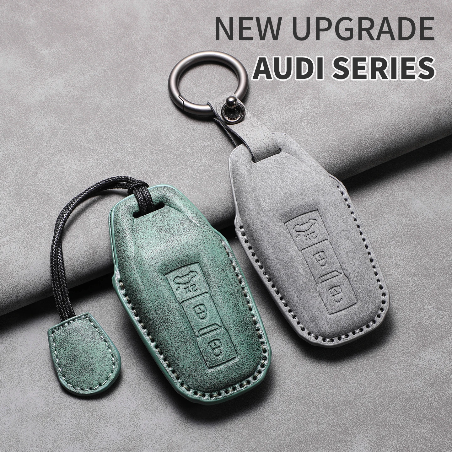 Car Key Case Cover For 2026 Audi C9 A5L A6L Q5L, New A6L Smart Key Shell Protector Auto Accessories