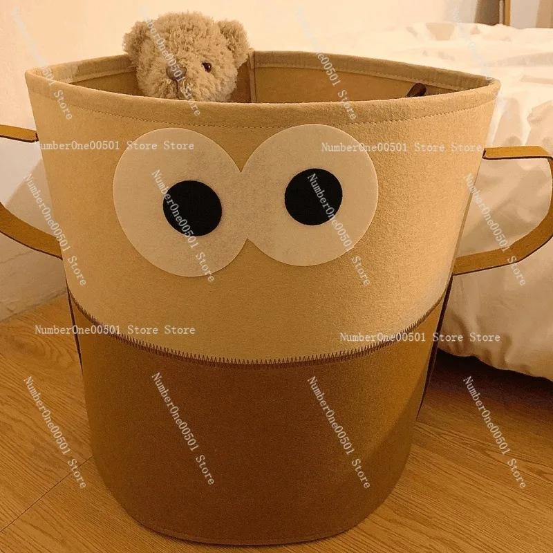 

Складная корзина для грязной одежды большой емкости для домашней одежды, закусок и разных предметов, фетровая корзина для хранения игрушек