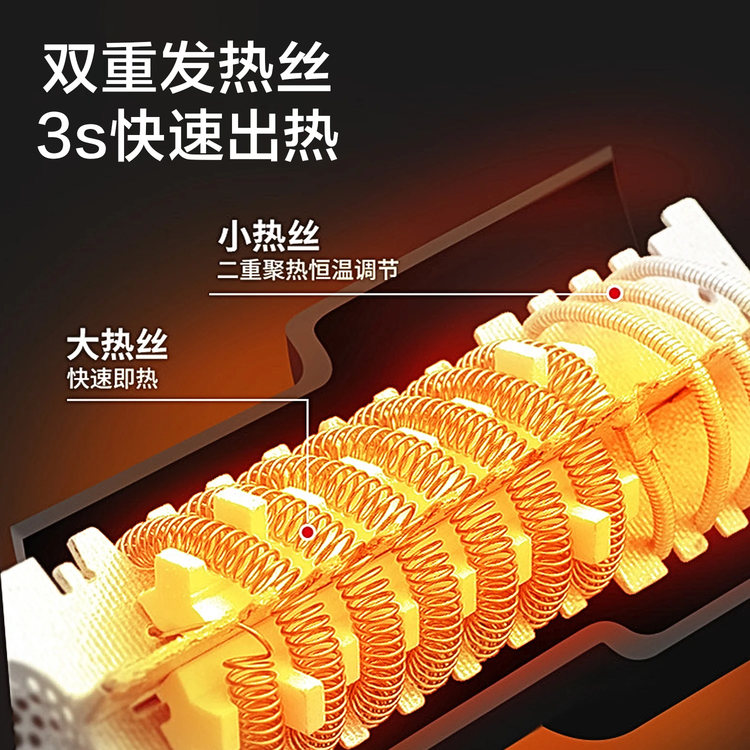 Adjustable temperature hot air gun Industrial electric hair dryer Baking gun Auto film special shrink film drying gun