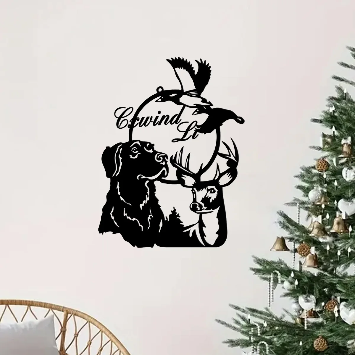 

Custom Personalized Hunting Sign,Custom Deer Dog Metal Sign,Hunting Wall Art,Deer Hunter Gift,Born To Hunt,Deer Camp Sign