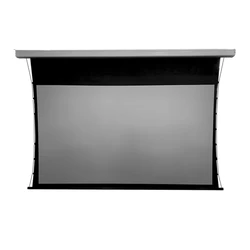 High Class 72 80 84 Inch Motorized ALR Tab Tension Projector Screen for Long Throw Projectors 4K 3D Supported