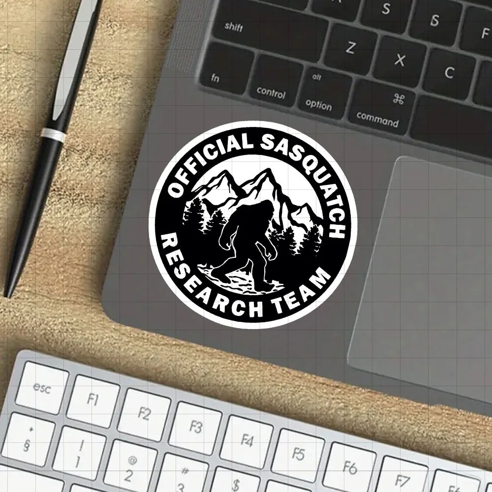

3-inch Official Sasquatch Research Team Sticker | Funny and Quirky Bigfoot-Themed Vinyl .Glossy, Self-Adhesive, Single Use