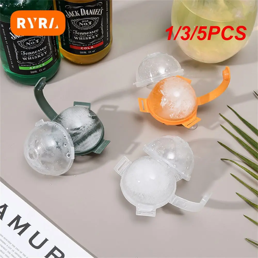 1/3/5PCS Unique Design Diy Mold Bar Tools Ice Machine Big Ice Hockey Mold 5cm Refrigeration Equipment 5.5*5cm