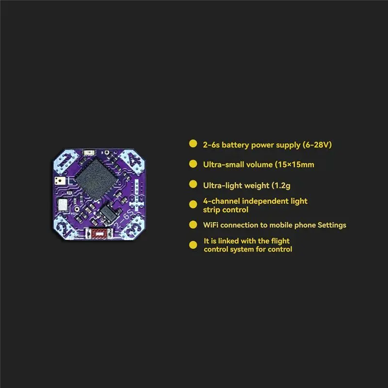 【지금 구매하세요】FPV 미니 RGB 조명 컨트롤러 4 - Drone Led Light 리뷰 및 가격