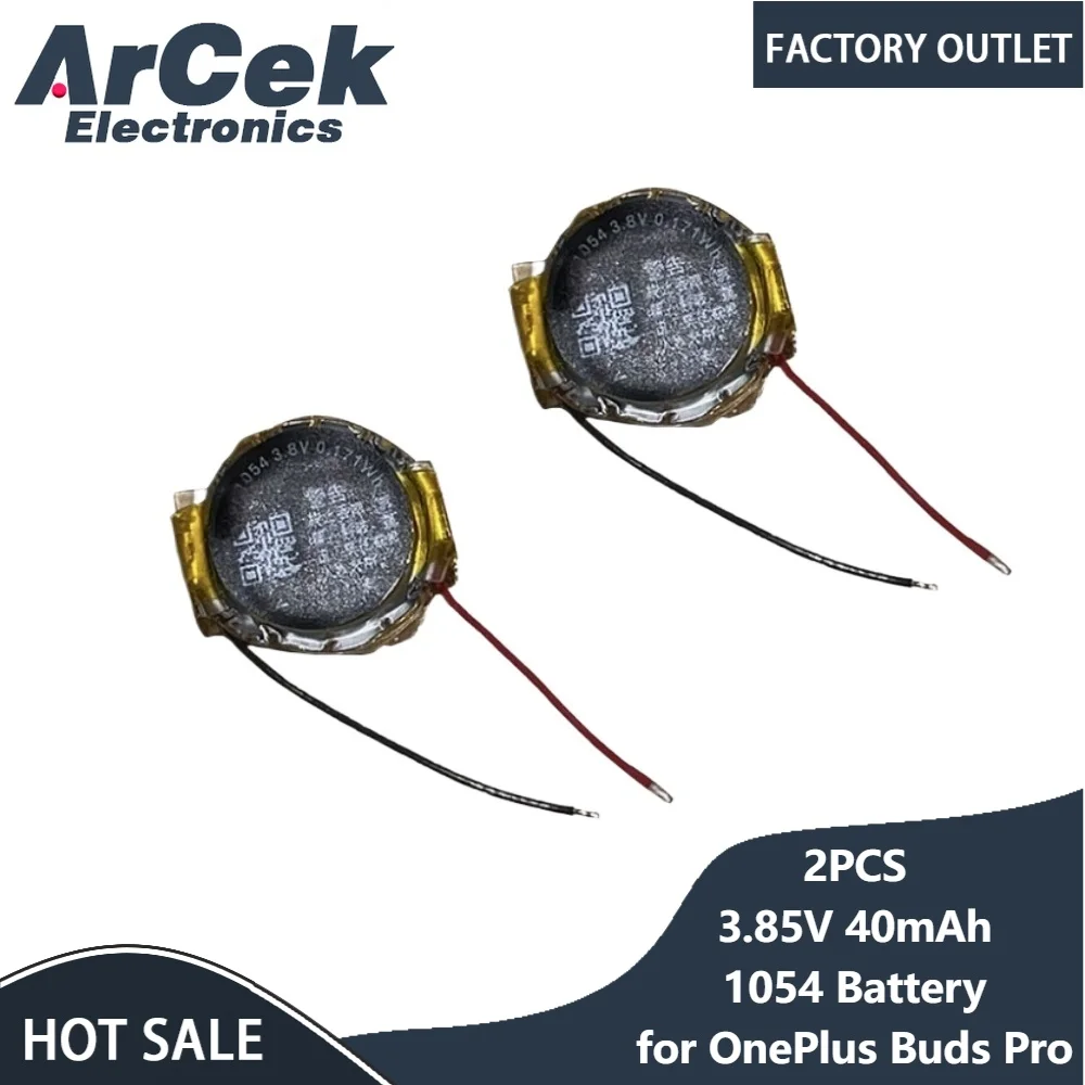 2PCS 3.85V 40Mah Re…