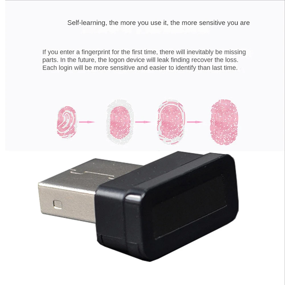 

AT13 1 PCS For NEW Portable For MINI USB Fingerprint Reader Module Device For Windows 10 Hello Biometrics Security Key