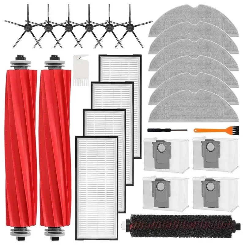

For Roborock S7, S7+,S7 Maxv,S7 Maxv Plus,S7 Maxv Ultra,T7,T7S,T7S Plus Accessories Kit Replacement Parts-[Mriae Parts]