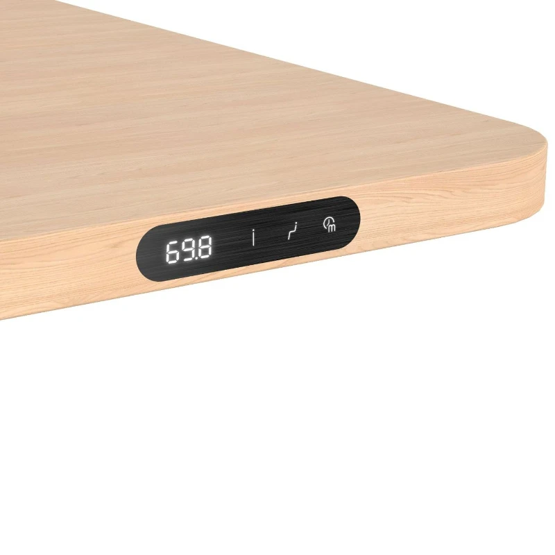 

Simple and stylish desktop integrated anti fingerprint printing brushed lifting table controller