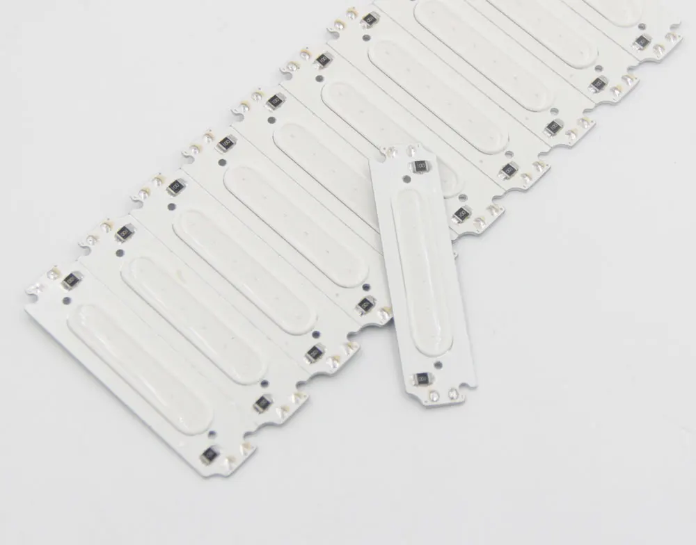10PCS 60x15MM DC 12V 2W COB LED Glühbirne Chip Weiß Gelb Orange Grün blau Rot Lila LED Matrix Lampe für DIY Beleuchtung 6CM – Detail 7