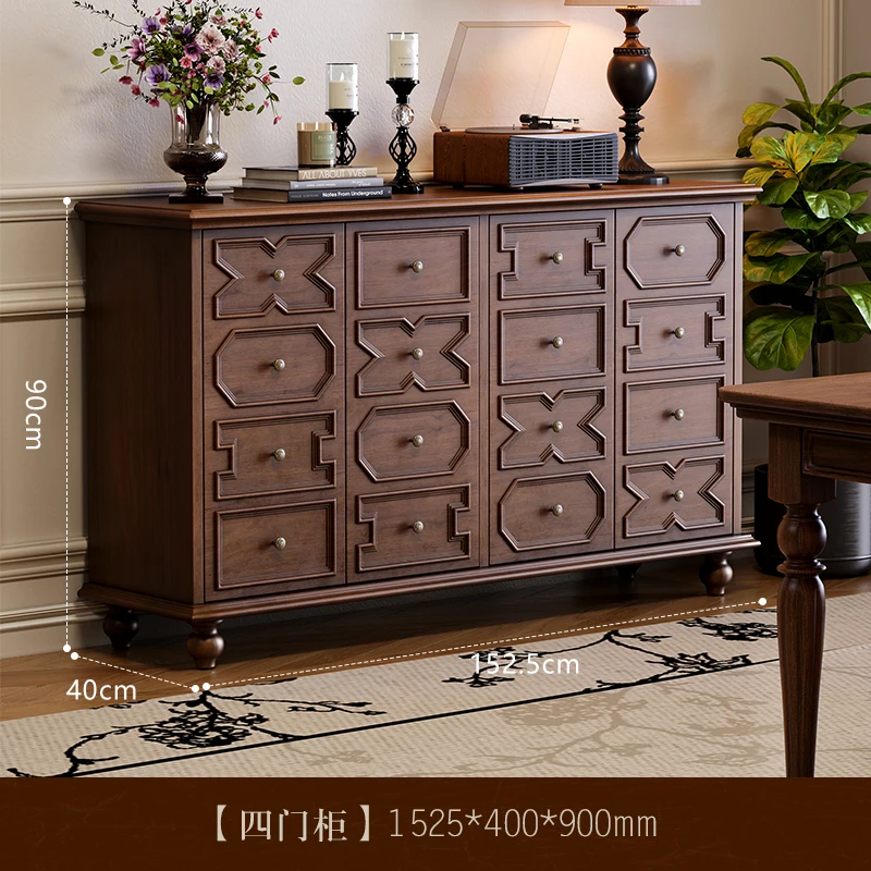 

American living room wall locker