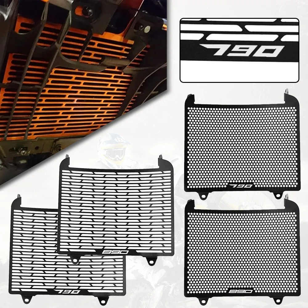 

Moto Parts For Duke790 Duke890 DUKE 790 890 2018-2024 2023 2022 2021 Radiator Grille Guard Cover Protector Water Tank Protection