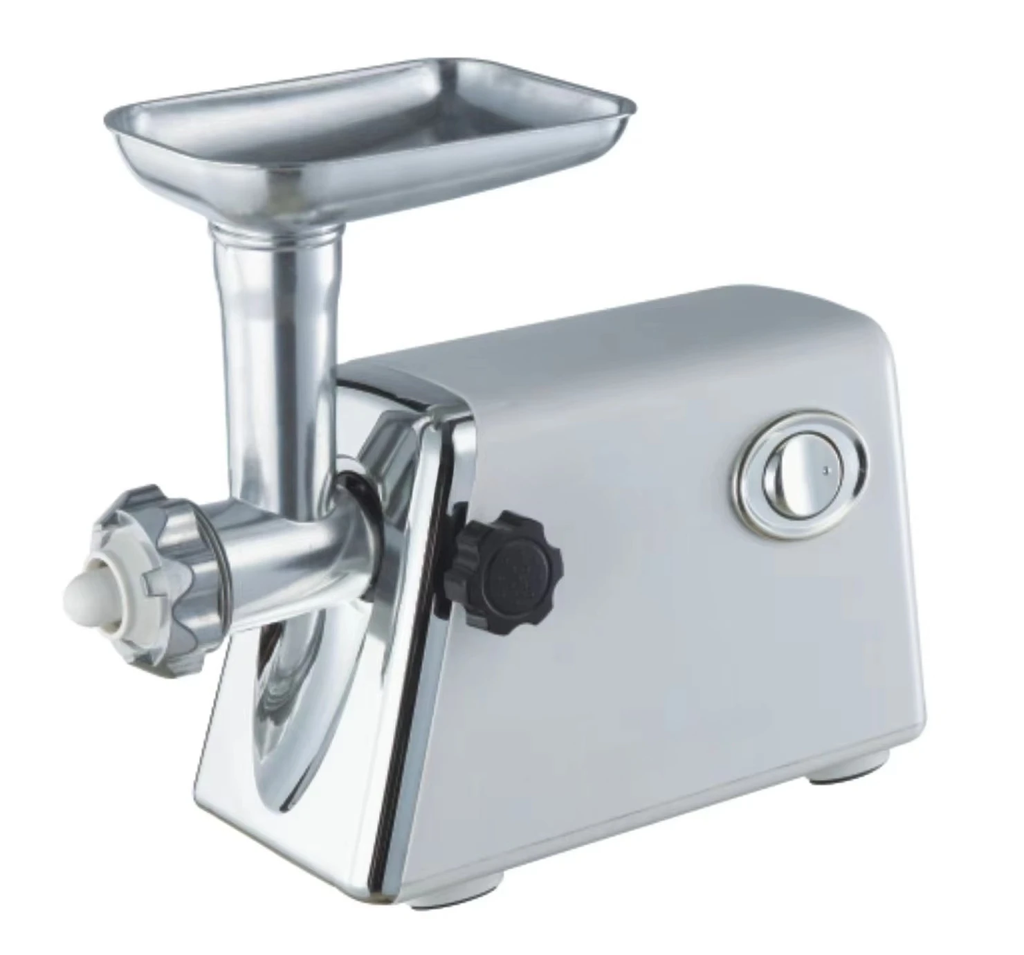 Household Desktop Electric & Manual Kitchen Appliance with Copper Motor Meat Grinder & Slicer