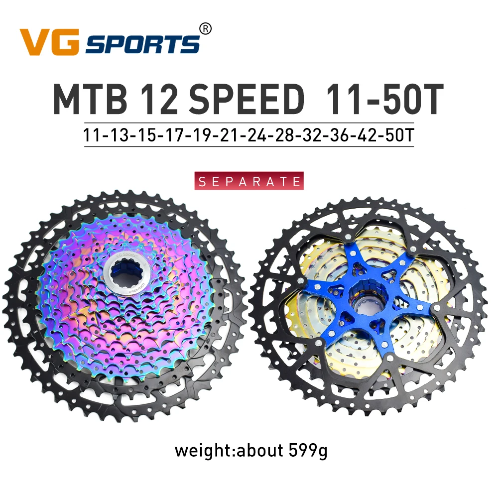 VG SPORTS 8 9 10 11 12 Geschwindigkeit Velocidade Mountainbike Separate Kassette Freilauf Halterung Kettenrad 9V 10V 11V 12V MTB Fahrrad Teile – Detail 31