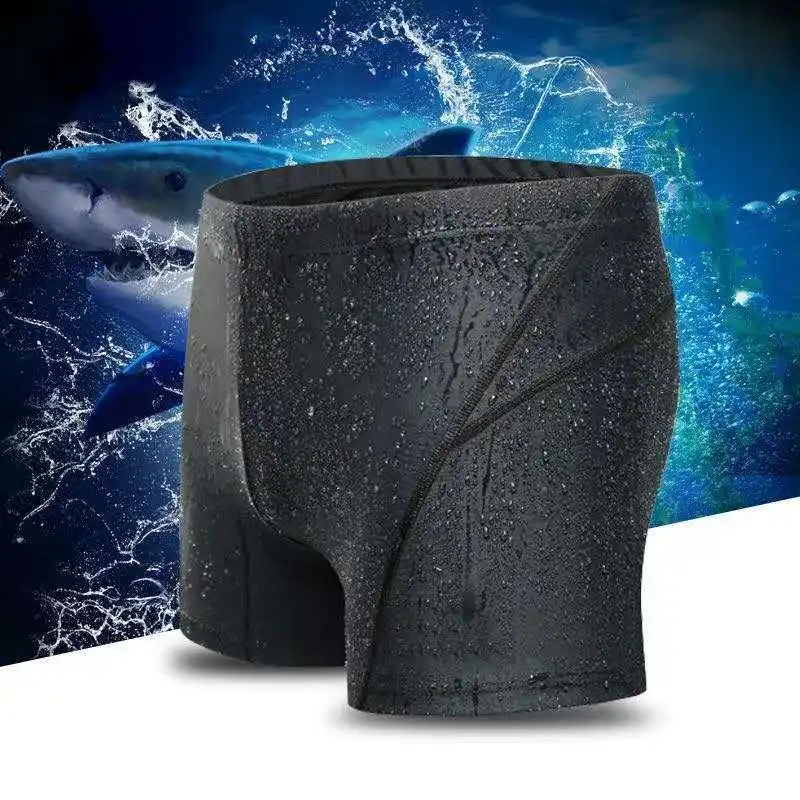 Costume da bagno da uomo Shark New Men slip impermeabili pantaloncini ad asciugatura rapida costume da bagno da spiaggia da uomo Sharkskin Game