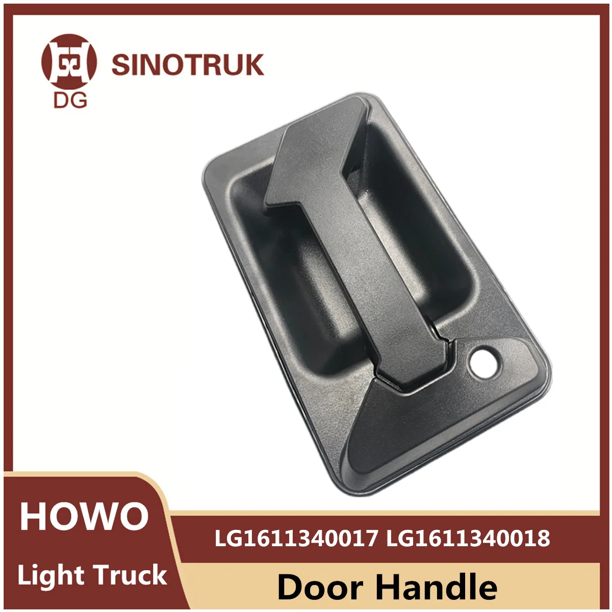 Door Handle LG1611340017 LG1611340018 For Sinotruk Howo Light Truck Titan Commander Homan Original Parts Without Lock Cylinder