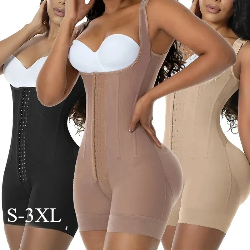 High Compression Women's Shapewear Fajas Correction Waist Circumference Fat Control BBL Strong Abdominal Shaping Trainer
