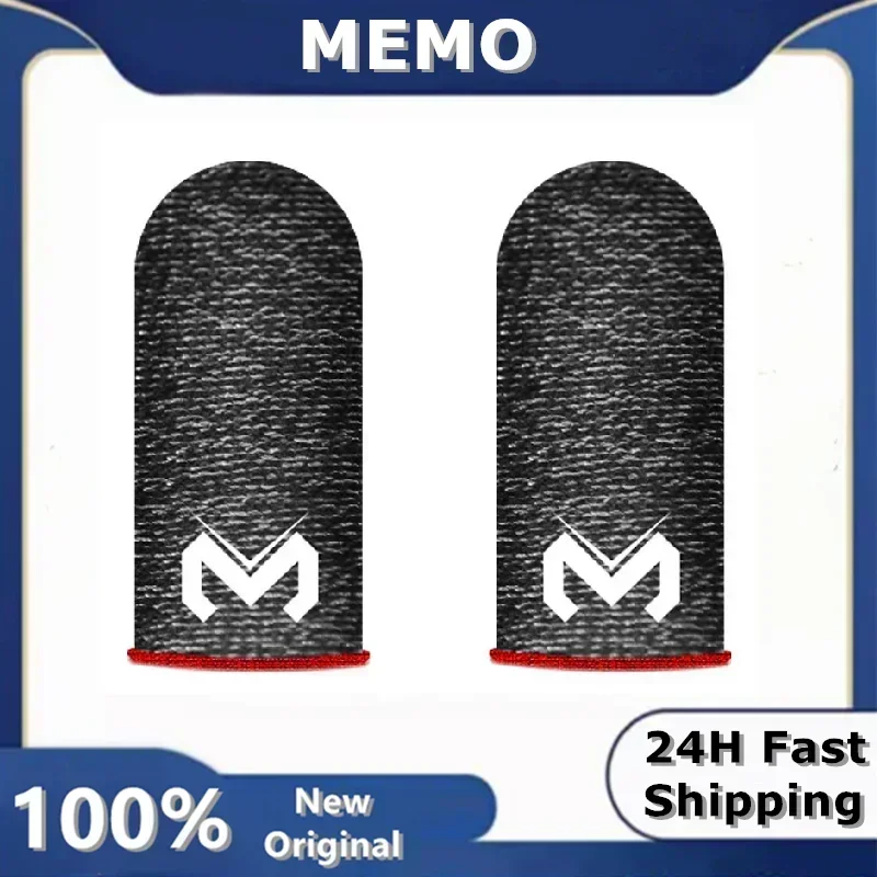 

1/2/3 Pair MEMO Silver Fiber Gaming Finger Sleeve for PUBG Game Finger Cover Sensitive Touch Screen Sweatproof Fingertips Gloves