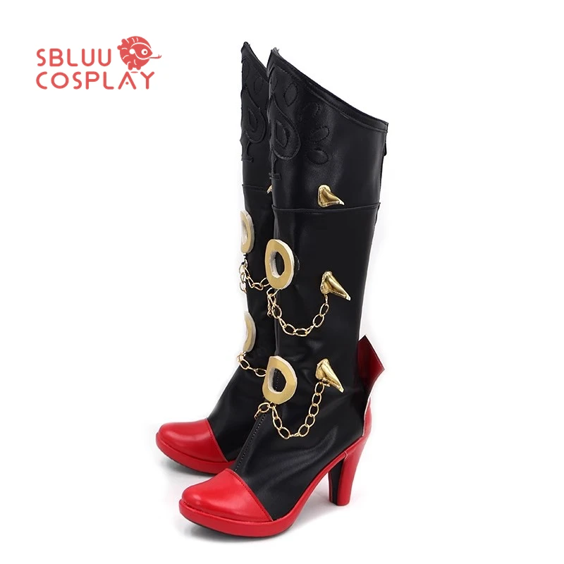 SBluuCosplay Game Zenless Zone Zero Luciana de Montefio Cosplay Schoenen Mannen Vrouwen Halloween Party Thema Evenementen Custom Made Laarzen