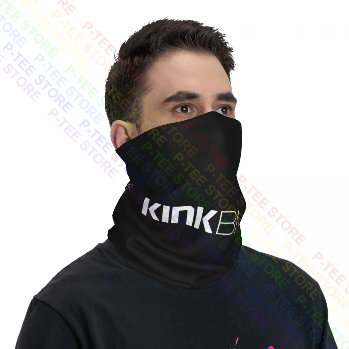 Kink Bmx Bikes Logo Forks Bars Cranks Frames Bicycle Neck Gaiter Bandana Scarf Face Mask Half Mask