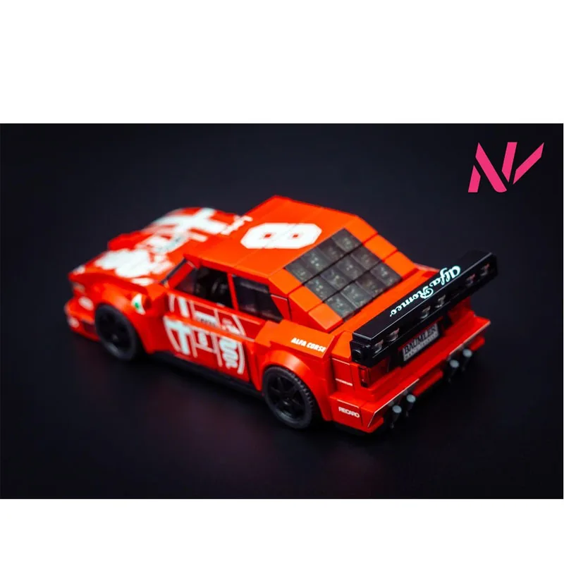 

MOC-173471 Classic Iconic Sports Car Racing Blocks Model 379 PartsMOC Creative Boys Kids Birthday Building Blocks Toy Gift