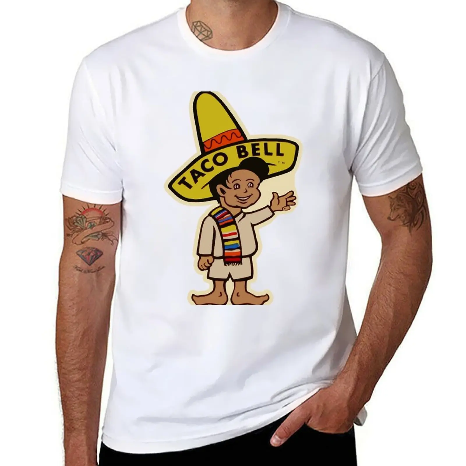 

1960's Original Taco Boy T-Shirt man t shirts high quality luxury brand t shirt man casual T-Shirt