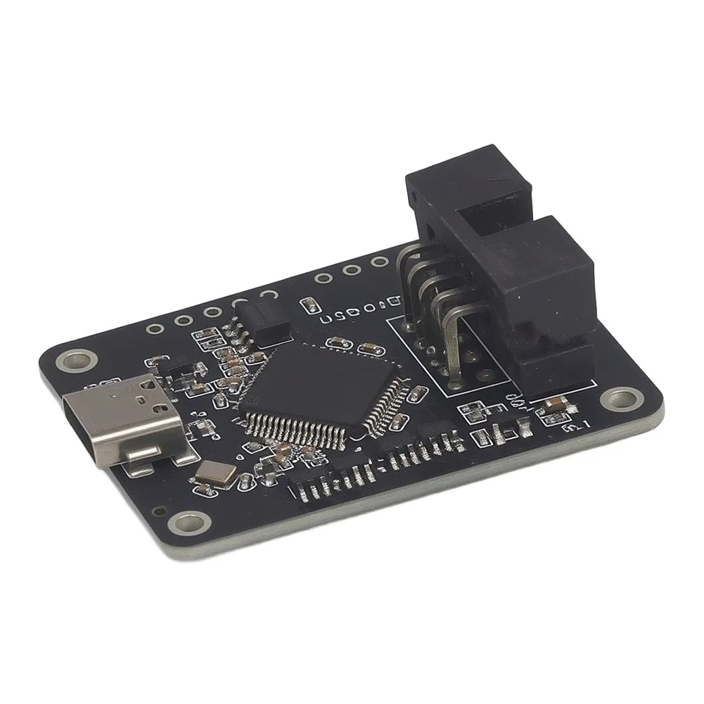 1 Set USB Programmer Module With 10 Pin Ribbon Cable For FPGA Development Board Debugging Tool FT4232HL Chip