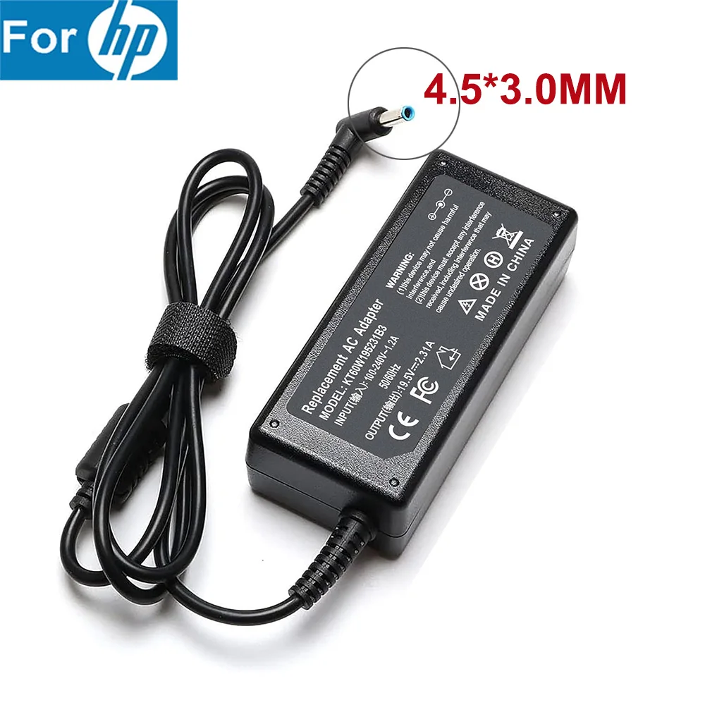 carregador do adaptador do poder para o portatil de hp 45w 195v 231a 740015004 719309 003 721092 001 854054 002 854054 003 x360 g1 novo 01