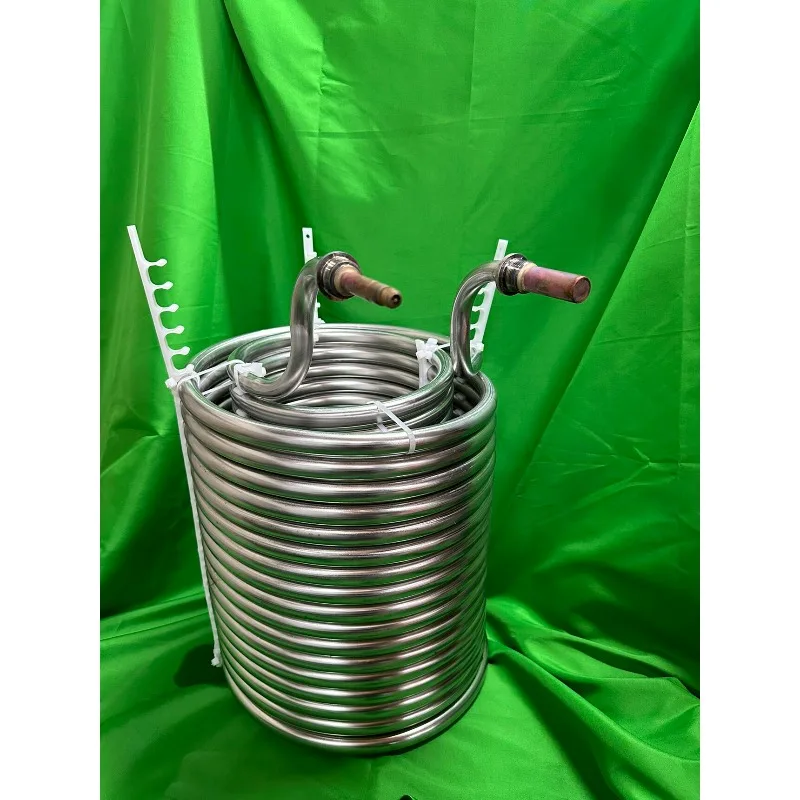 Industrial chiller 1-20HP manufacturer's special 304 stainless steel refrigeration coil evaporator heat exchange cooler