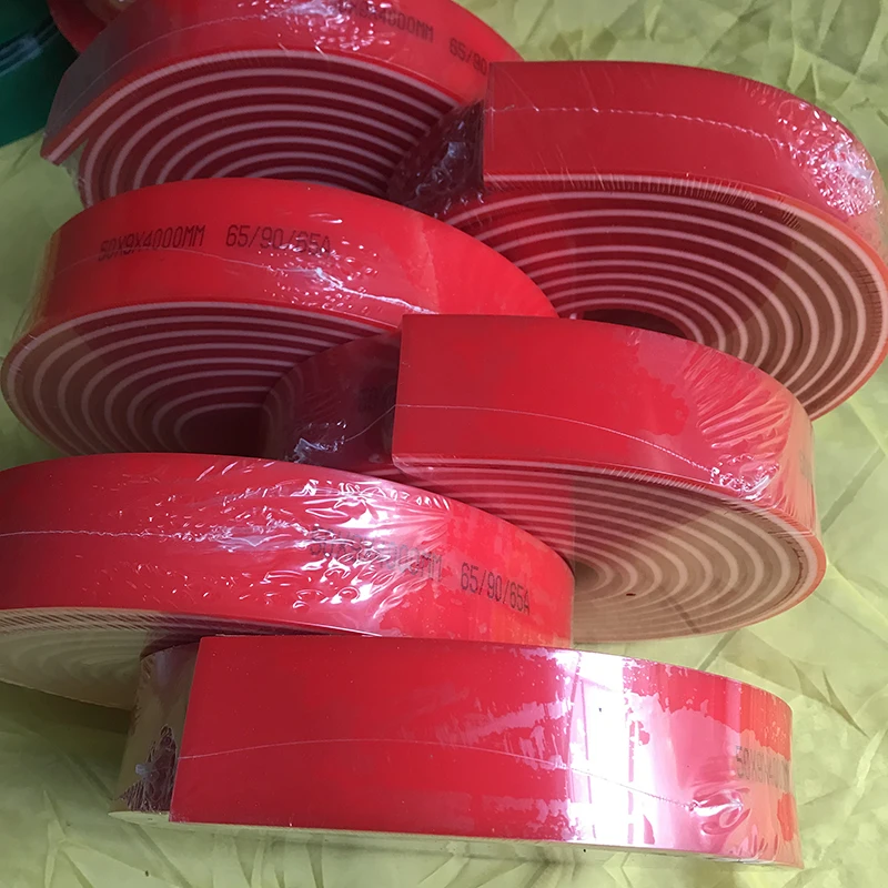 Screen Printing Squeegees/Squeegee Blade 35mm*5mm*4M V-shaped  75A  Hardness