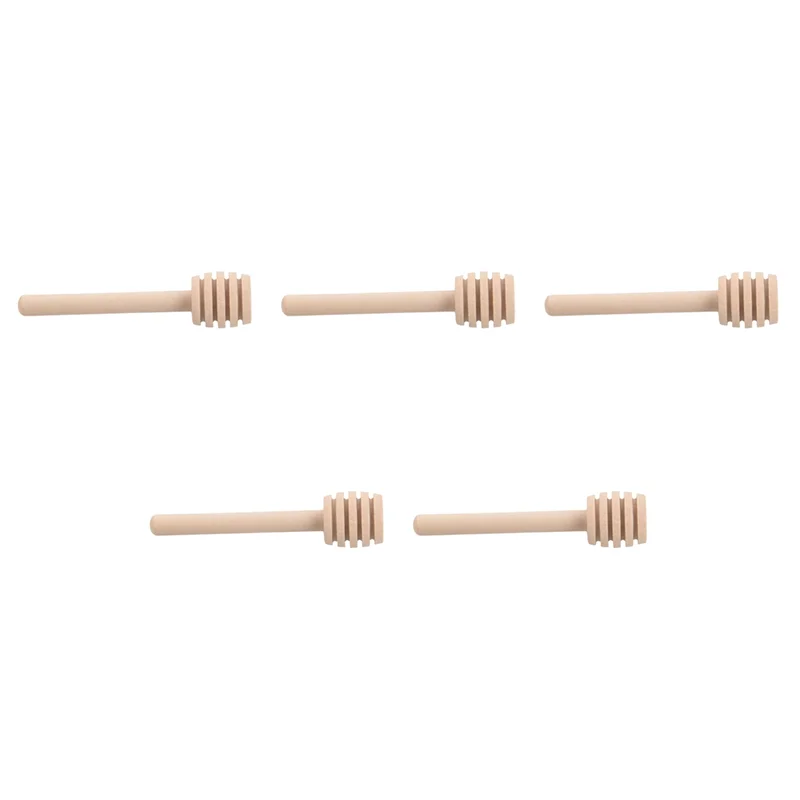 

A36T-250 Pack Of Mini 3 Inch Wood Honey Dipper Sticks, Individually Wrapped, Server For Honey Jar Dispenser Drizzled Honey
