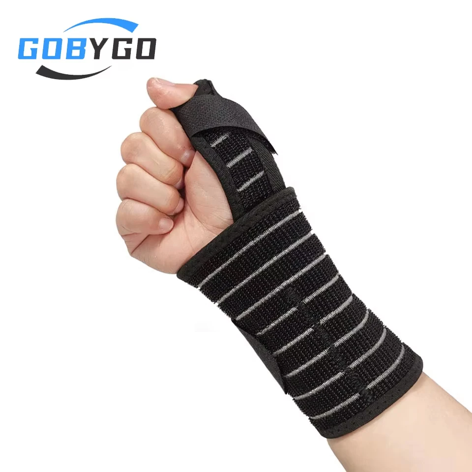 

GOBYGO 1Pcs Wristband Fitness Breathable Protection Wristband Unisex Support Outdoor Cycling Basketball Badminto Practical Wrist