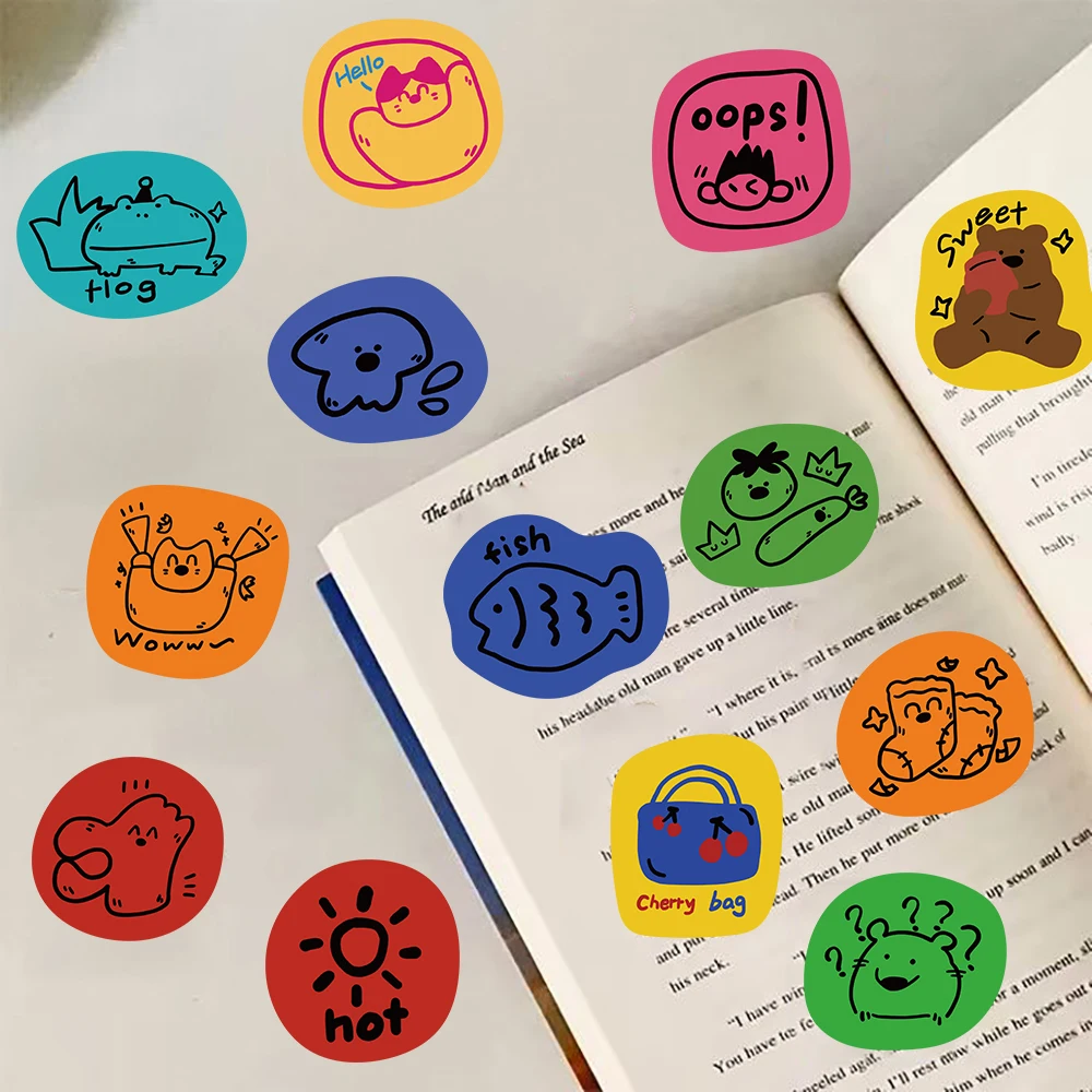 40PCS Colorful Graffiti Sticker Creative Streetwear Supplies Living Room Streetwear Supplies Harajuku Laptop Aesthetic Stickers