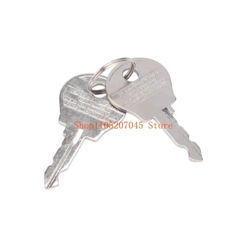 37cd Metal Key-Operated Start Lock Assembly for R4 1961-1992 with Three-Wire Rectangular Coupler for the Driver-Side Position on