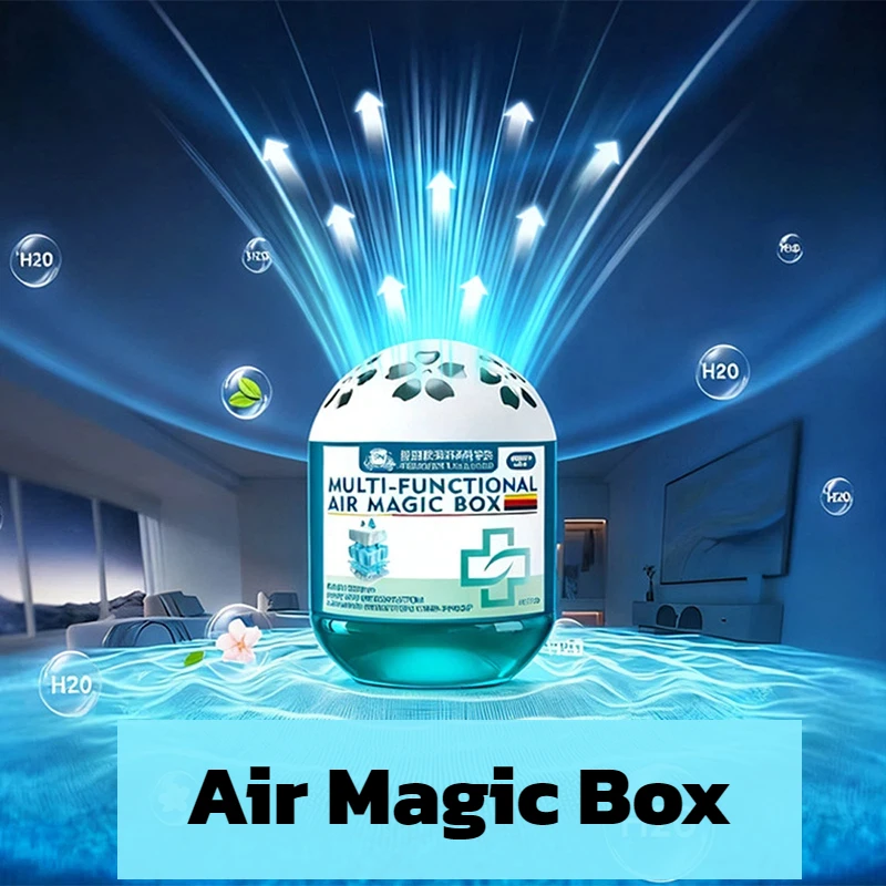 Indoor Air Purifying Dust Removal Magic Box Room Dust Adsorption Odor Eliminator Long-lasting Fresh Air Purifier Air Cleaner
